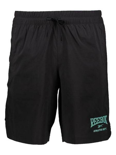 Reebok Szorty sportowe "Workout Ready" w kolorze czarnym rozmiar: S. Czarne krótkie spodenki sportowe Reebok, s, bez wzorów. Za 74.28 zł.