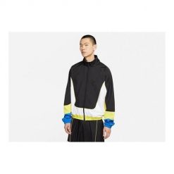 Kurtka treningowa męska Nike CV1931013. Czarne kurtki Nike, m, bez wzorów, z dresówki, bez kaptura. Za 517.00 zł.