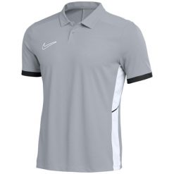 Koszulka męska Nike Dri-FIT Academy 25 SS Polo. Szare koszulki polo Nike, m, bez wzorów, z poliesteru, bez kołnierzyka, bez ramiączek. Za 134.99 zł.
