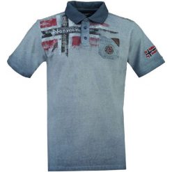 Geographical Norway Męska Koszulka Polo Kamo M Niebieski. Koszulki polo marki Geographical Norway. Za 149.00 zł.