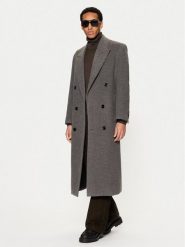 AMI PARIS Płaszcz przejściowy HCO317.WV0025 Szary Regular Fit. Szare płaszcze AMI PARIS, m, bez wzorów, z wełny, bez kaptura. Za 6,399.00 zł.