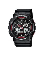 G-Shock Zegarek GA-100-1A4ER Czarny. Czarne zegarki G-Shock. Za 499.99 zł.