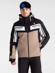 Dare 2b Kurtka narciarska 3w1 "Triple" w kolorze beżowo-czarnym rozmiar: M. Brązowe kurtki outdoor i hardshell Dare 2B, m, bez wzorów, bez kaptura. Za 695.99 zł.