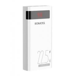 Powerbank Romoss SENSE8PF 30000mAh, 22.5W (biały). Białe powerbanki Romoss. Za 130.00 zł.