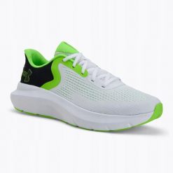 Buty Męskie Sportowe Under Armour Charged Rogue 5. Białe buty do biegania Under Armour, bez wzorów, bez zapięcia, do biegania. Za 269.99 zł.