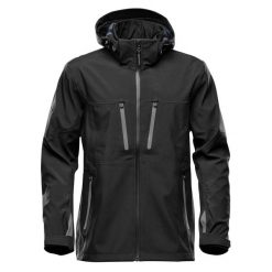 Męska Kurtka Patrol Soft Shell. Czarne kurtki STORMTECH, m, bez wzorów, bez kaptura. Za 931.99 zł.