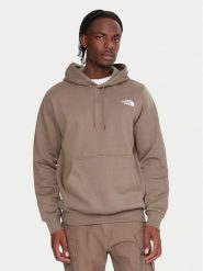 The North Face Bluza Simple Dome NF0A89FC Brązowy Regular Fit. Brązowe bluzy The North Face, m, bez wzorów, z syntetyku, bez kaptura. Za 299.99 zł.
