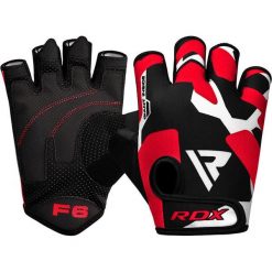 Rękawiczki RDX Sumblimation F6. Białe rękawiczki RDX SPORTS, bez wzorów, z elastanu. Za 49.99 zł.