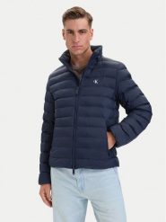 Calvin Klein Jeans Kurtka zimowa LV04RC511G Granatowy Regular Fit. Niebieskie kurtki Calvin Klein Jeans, na zimę, l, bez wzorów, z jeansu, bez kaptura. Za 749.99 zł.