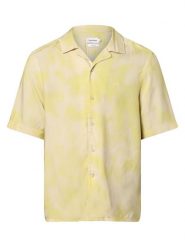 Calvin Klein Koszula Mężczyźni Regular Fit wiskoza żółty, S. Żółte koszule CALVIN KLEIN, m, bez wzorów, z wiskozy, bez kołnierzyka, bez ramiączek. Za 229.95 zł.