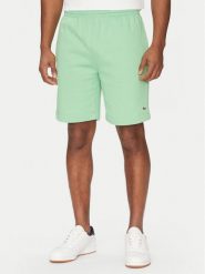 Lacoste Szorty sportowe GH9627 Zielony Regular Fit. Zielone krótkie spodenki sportowe LACOSTE, m, bez wzorów, z bawełny. Za 289.99 zł.
