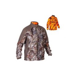 Kurtka myśliwska 900 camo fluo. Kurtki marki B'TWIN. Za 249.99 zł.