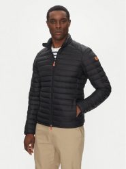 Save The Duck Kurtka przejściowa D32430M GIGA01 Czarny Regular Fit. Czarne kurtki Save the duck, l, bez wzorów, z syntetyku, bez kaptura. Za 709.99 zł.