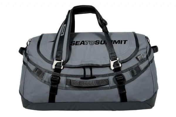 Torba podróżna Sea To Summit Nomad Duffle. Szare torby na ramię SEA TO SUMMIT, bez wzorów, z materiału, na ramię, duże, bez dodatków. Za 822.60 zł.