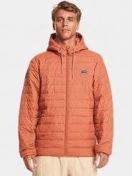 Quiksilver Kurtka przejściowa Scaly Hood Jckt EQYJK04008 Pomarańczowy Regular Fit. Brązowe kurtki Quiksilver, m, bez wzorów, z syntetyku, bez kaptura. Za 269.99 zł.