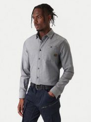 G-Star Raw Koszula Bristum 2.0 D23553 E071 Szary Slim Fit. Szare koszule G-Star Raw, m, bez wzorów, z bawełny, bez kołnierzyka, bez ramiączek. Za 299.99 zł.