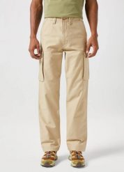 LEE MĘSKIE SPODNIE BOJÓWKI CASEY JONES CARGO SADDLE 112350894 W1C2013588. Joggery i bojówki Lee, l, bez wzorów. Za 229.99 zł.