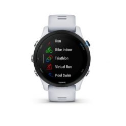 Zegarek sportowy Garmin Forerunner® 255 Music. Białe, cyfrowe zegarki GARMIN. Za 1,412.60 zł.