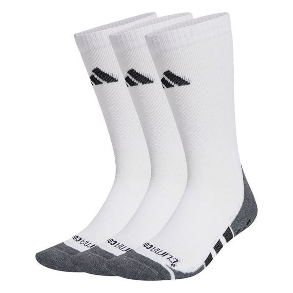 Skarpety Performance Grip CLIMACOOL Cushioned Crew 3 Pairs. Białe skarpety Adidas, bez wzorów, z materiału. Za 109.00 zł.