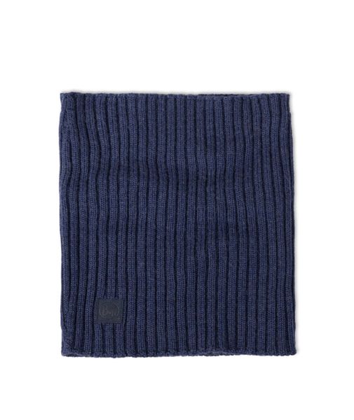 Komin na szyję - Bandana BUFF Knitted Neckwarmer Comfort Norval. Niebieskie szaliki Buff, bez wzorów, z materiału. Za 167.00 zł.