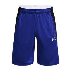 Spodenki koszykarskie męskie Under Armour Baseline 10". Niebieskie szorty Under Armour, m, bez wzorów, sportowe. Za 129.99 zł.