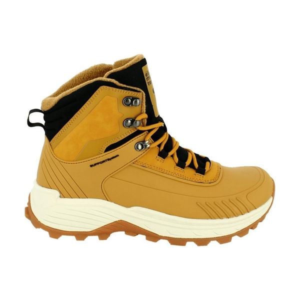 Buty trekkingowe Élémenterre Boulder. Brązowe trekkingi Elementerre, bez wzorów, z gumy, bez zapięcia. Za 377.00 zł.
