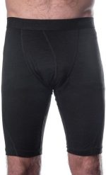 SENSOR Bokserki męskie Merino Air Men Boxers Long black-S. Czarne bokserki Sensor, m, bez wzorów, z dzianiny. Za 146.90 zł.