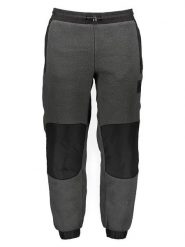 The North Face Spodnie polarowe "Fleeski" w kolorze szaro-czarnym rozmiar: XL. Czarne spodnie treningowe długie The North Face, xl, bez wzorów, z polaru. Za 226.24 zł.