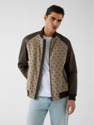 Guess Kurtka przejściowa 182886 Brązowy Classic Fit. Brązowe kurtki Guess, m, z aplikacjami, z syntetyku, bez kaptura. Za 768.99 zł.