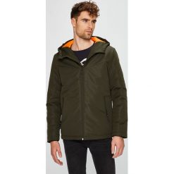 Jack & Jones - Kurtka. Zielone kurtki Jack & Jones, l, bez wzorów, z poliesteru, z kapturem. W wyprzedaży za 169.90 zł.