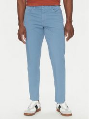 BOSS Spodnie materiałowe H-Re.Maine5 50538370 Błękitny Regular Fit. Niebieskie spodnie materiałowe Boss, m, bez wzorów, z bawełny. Za 439.99 zł.