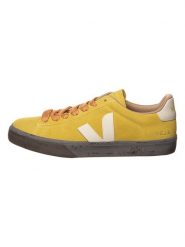 Veja Skórzane sneakersy "Campo Bold" w kolorze kremowo-żółtym rozmiar: 40. Brązowe buty sportowe casual Veja, bez wzorów, ze skóry, bez zapięcia. Za 483.17 zł.