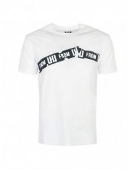 Les Hommes T-shirt | URG800P UG807A | Mężczyzna | Biały. Białe t-shirty Les Hommes, m, bez wzorów, z bawełny, bez kołnierzyka, bez ramiączek. W wyprzedaży za 199.00 zł.