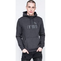 Puma - Bluza No.1 Hoody. Szare bluzy z kapturem marki Puma, z nadrukiem, z bawełny. W wyprzedaży za 199.90 zł.