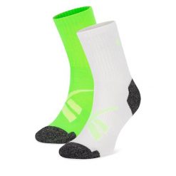 Zestaw 2 par wysokich skarpet unisex Reebok. Skarpety Reebok, bez wzorów. Za 59.99 zł.