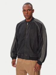 Adidas Kurtka jeansowa Sst Adicolor KS4963 Czarny Loose Fit. Czarne kurtki Adidas, m, bez wzorów, z bawełny, bez kaptura. Za 439.99 zł.