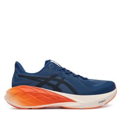 Buty do biegania Asics. Niebieskie buty do biegania ASICS, bez wzorów, bez zapięcia, do biegania. Za 569.99 zł.