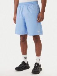 Reebok Szorty sportowe Brennan RK25563CCM Błękitny Regular Fit. Niebieskie krótkie spodenki sportowe Reebok, m, bez wzorów, z syntetyku. Za 129.99 zł.
