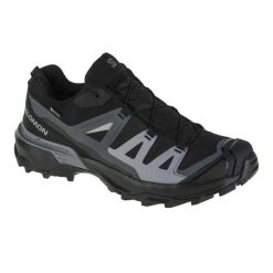 Męskie Buty Sportowe X Ultra 360 GTX. Czarne buty turystyczne Salomon, bez wzorów, bez zapięcia. Za 781.99 zł.