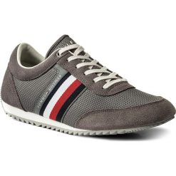 Sneakersy TOMMY HILFIGER - Corporate Material Mix Runner FM0FM01314 Steel Grey 039. Buty sportowe casual marki Tommy Hilfiger. W wyprzedaży za 249.00 zł.