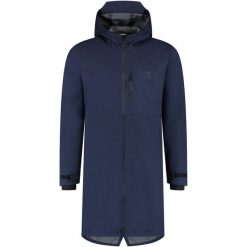 Kurtka przeciwdeszczowa BBB Rainshield Parka. Niebieskie kurtki BBB CYCLING, m, bez wzorów, bez kaptura. Za 599.90 zł.