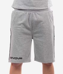 Spodenki sportowe Givova Terry Band jasnoszare 2XL. Szare krótkie spodenki sportowe Givova, m, bez wzorów, z bawełny. Za 104.34 zł.