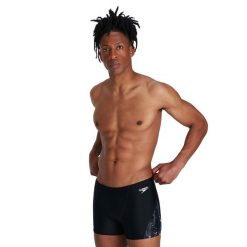 Spodenki kąpielówki męskie Speedo V Aquashort. Czarne kąpielówki Speedo, m, bez wzorów. Za 134.99 zł.