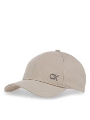 Calvin Klein Czapka z daszkiem Bombed Metal K50K512349 Beżowy. Brązowe czapki z daszkiem CALVIN KLEIN, bez wzorów, z bawełny. Za 169.99 zł.