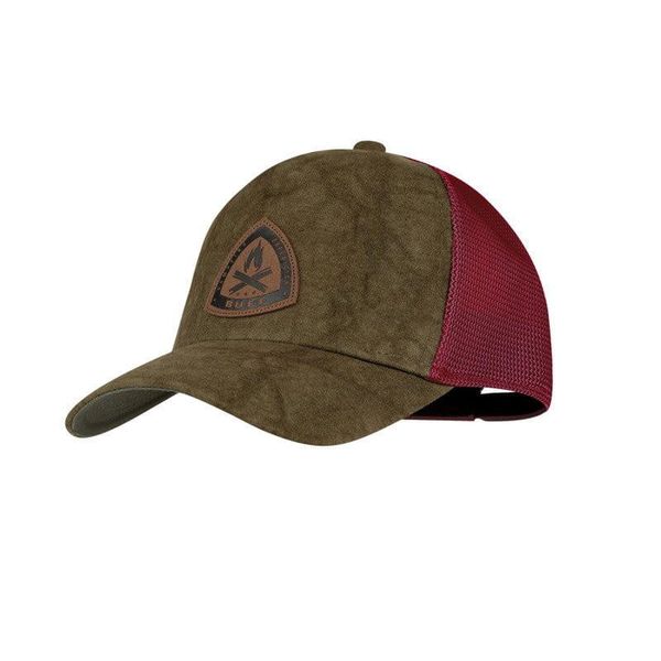 Czapka z daszkiem Buff Trucker Cap. Zielone czapki z daszkiem Buff, bez wzorów. W wyprzedaży za 109.90 zł.