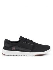 Etnies Sneakersy Scout 4101000419 Czarny. Czarne buty sportowe casual Etnies, bez wzorów, z materiału, bez zapięcia. Za 349.99 zł.
