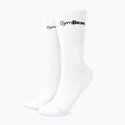 Skarpety GymBeam 32620 3/4 3. Białe skarpety GYMBEAM, bez wzorów. Za 39.99 zł.