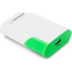 Powerbank ESPERANZA Boson 6000mAh Biało-zielony. Białe powerbanki Esperanza. Za 25.28 zł.