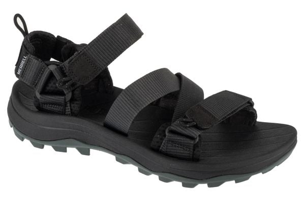 Sandały męskie, Speed Fusion Sport Rmx. Czarne sandały Merrell, z materiału, bez zapięcia. Za 349.99 zł.