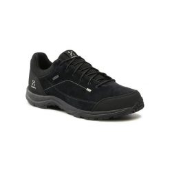 Buty trekkingowe męskie Haglöfs Krusa GT. Czarne buty trekkingowe Haglöfs, bez wzorów, bez zapięcia, trekkingowe. Za 700.00 zł.